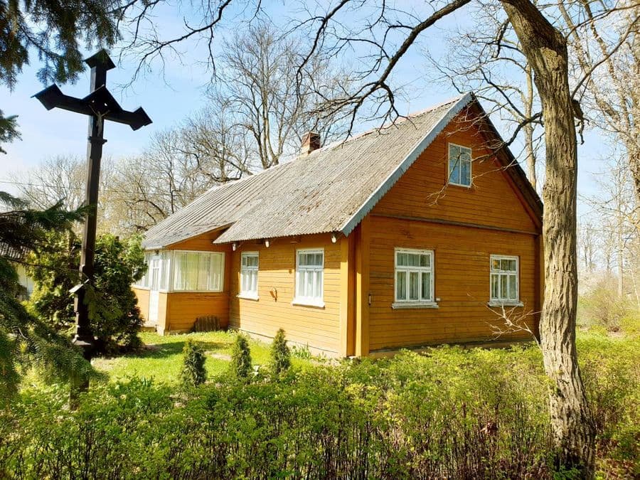 Gimtoji sodyba Skrebotiškyje. Nuotr. iš pasvalia.lt