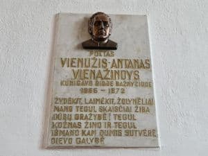 Atminimo lenta bažnyčioje